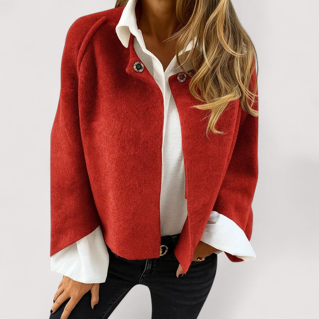 Aveline | Elegant Wool-Blend Jacket