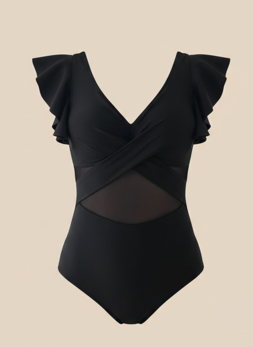 Anissa™ | Stylish V-Neck Swimsuit