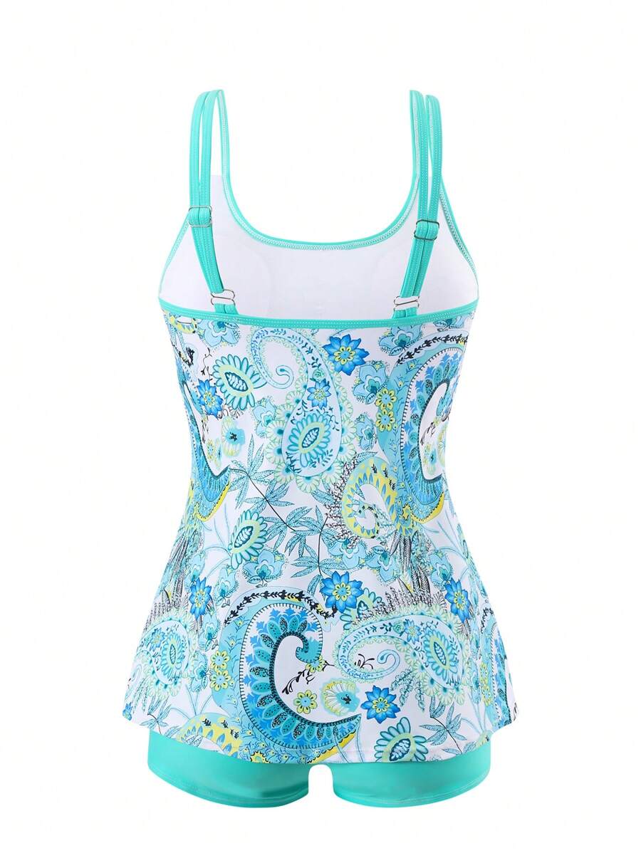 Breeze | Paisley Tummy Cover Cami Set