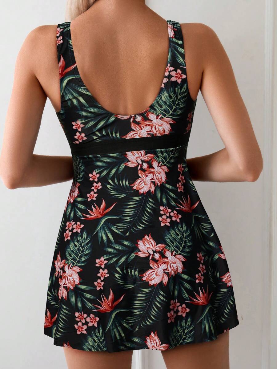 Kaimana | Tropical Tummy Cover Tankini