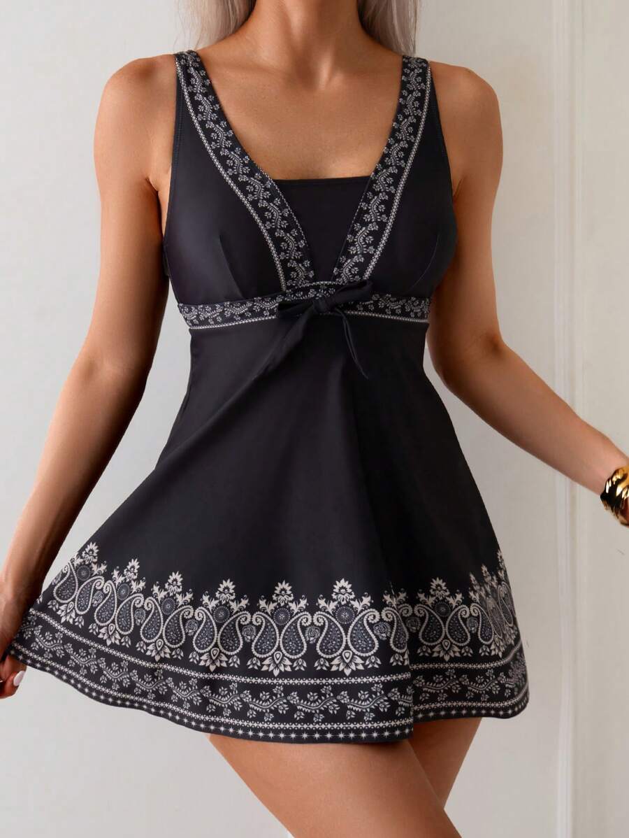 Kaimana | Tropical Tummy Cover Tankini