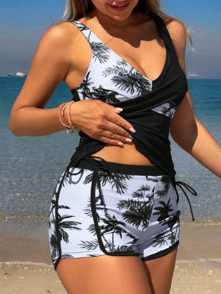 Breeze | Tropical Tummy Cover Bikini Set