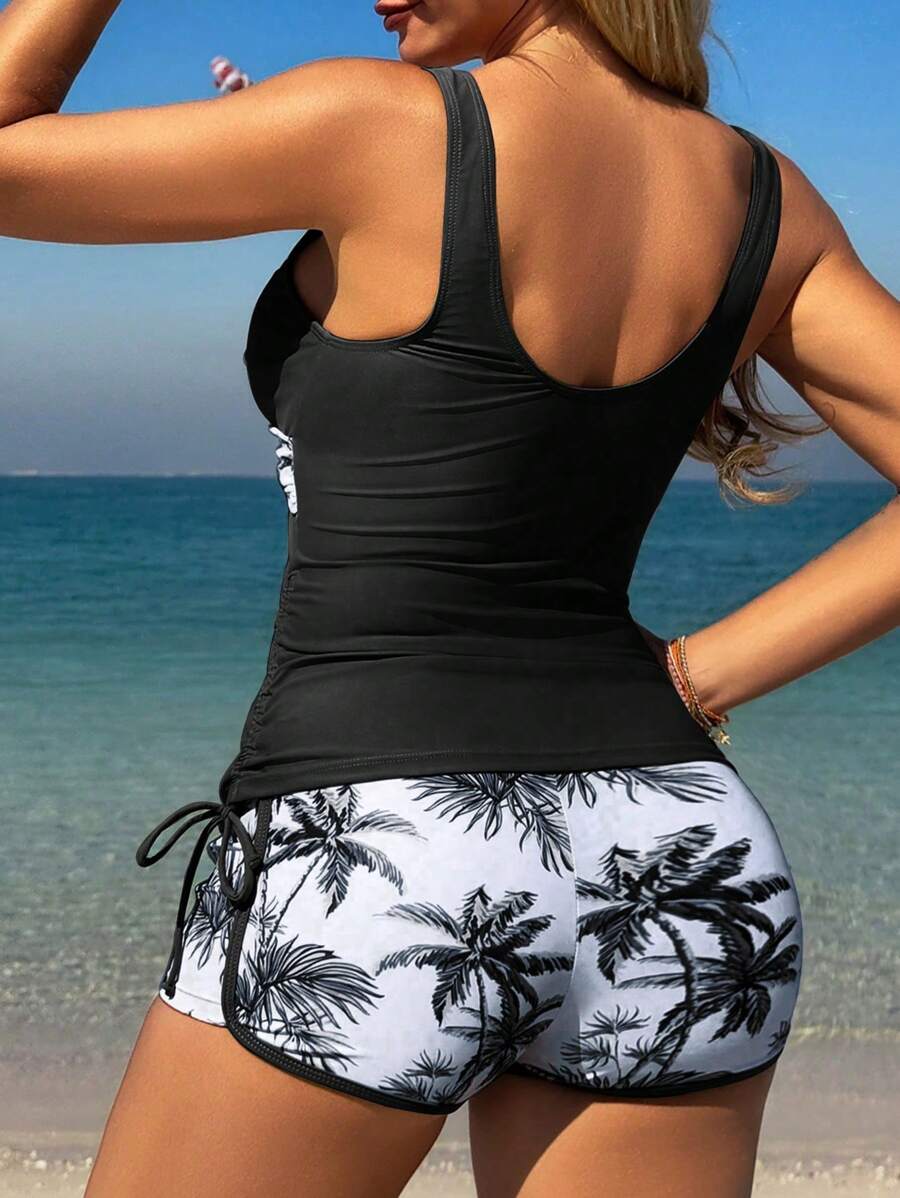 Breeze | Tropical Tummy Cover Bikini Set