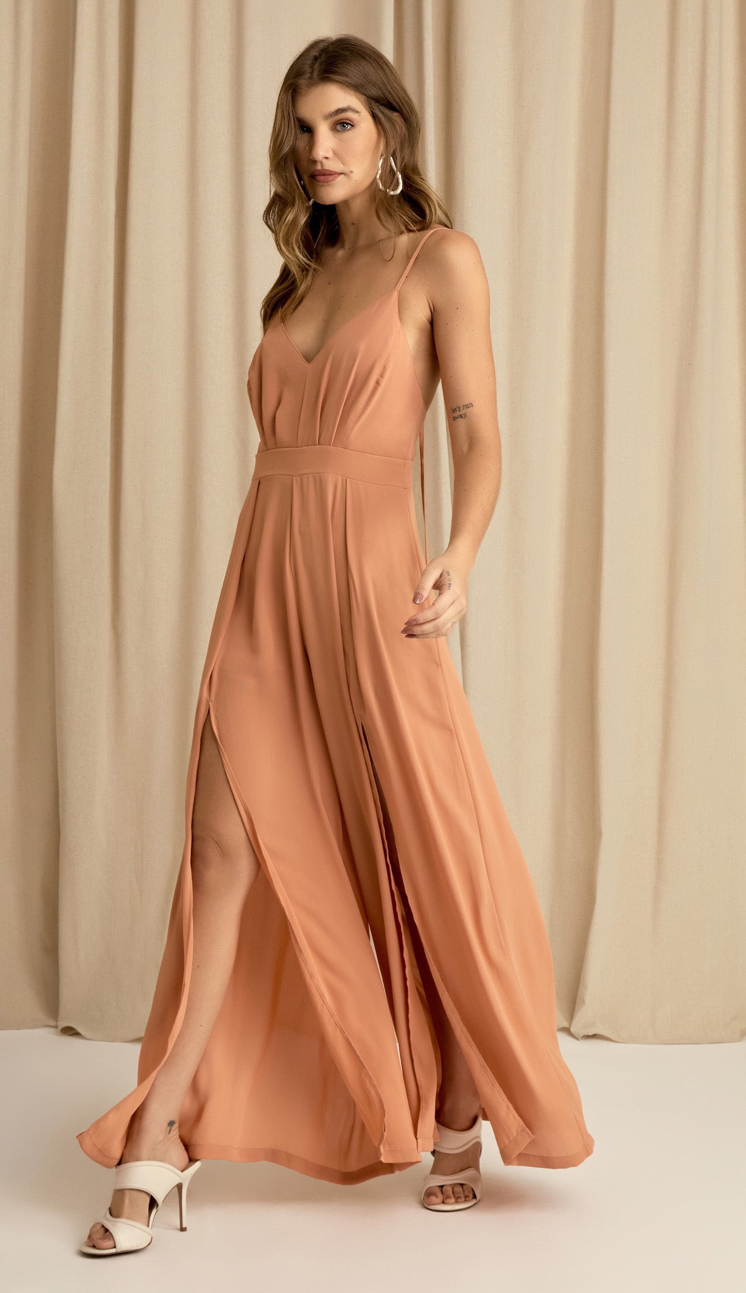 Eldorado Luxe Caramel Jumpsuit