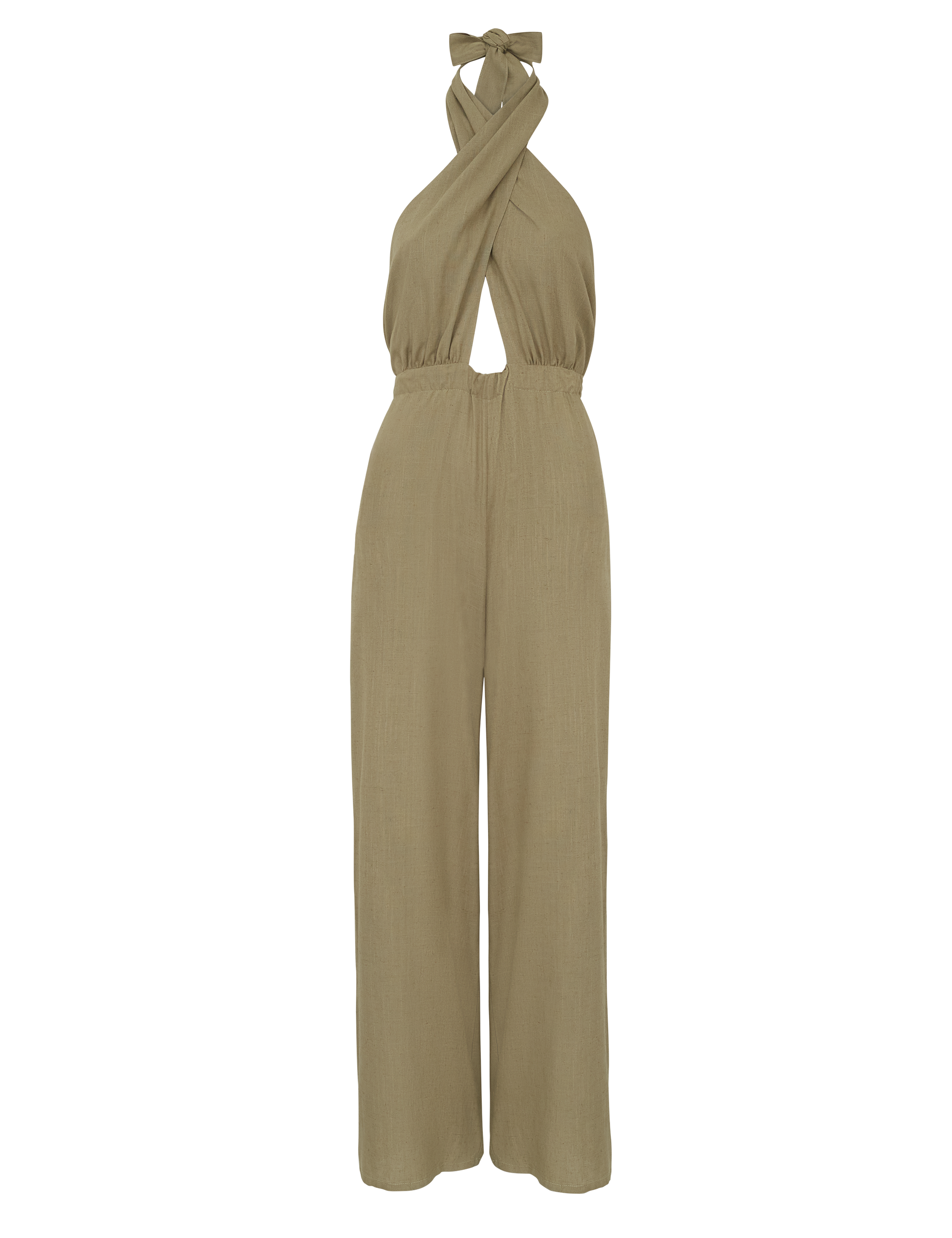 Augusta Luxe Green Jumpsuit